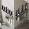 Modern Minimalism Wall-Mounted Kitchen Multi-Functional Shelf Simple Knife Holder - Storage Shelf