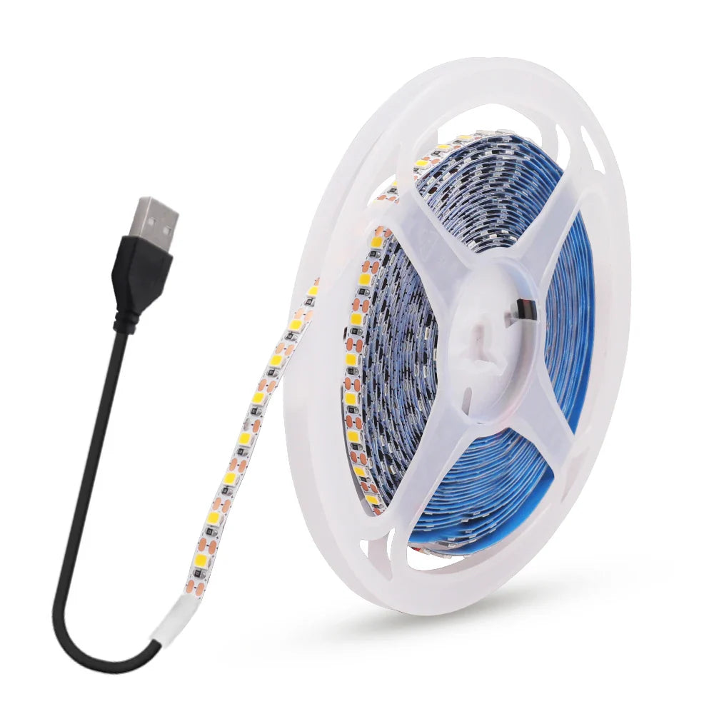 USB Dimmable LED Strip Light DC5V 3MM 5MM 8MM PCB Width Flexible Rope Tape - Kitchen Faucet - view 8