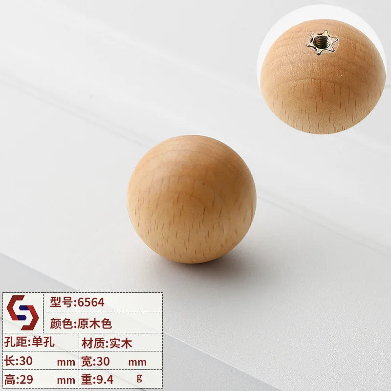 Cupboard Cabinet Pulls Solid Brass Walnut Wood Drawer Knobs Kitchen Cabinet Storage - Cabinet Organizer - view 7