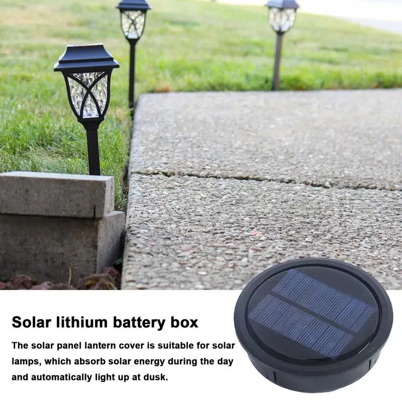 7/10cm Solar Light Replacement Top Waterproof Solar Panel Lid Automatically On/Off - Solar Light - view 3