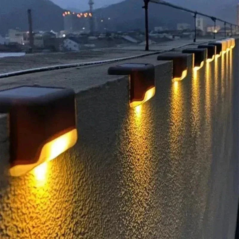4/8/16/32pcs Solar LED Lights Outdoor Garden Light Deck Lamp Solar Stairs Light - Solar Light - view 4