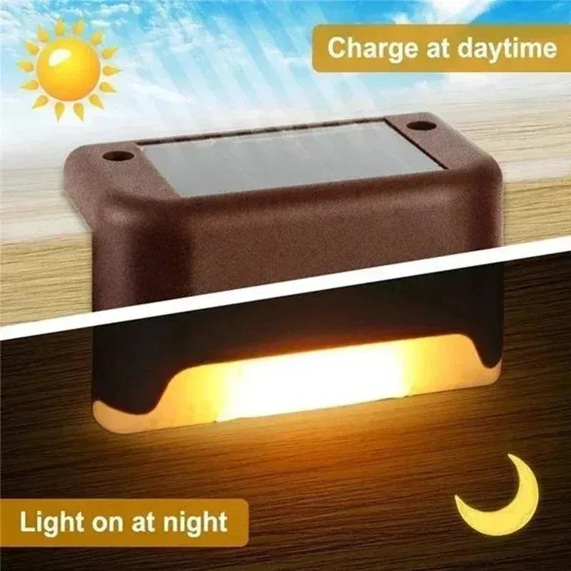 4/8/16/32pcs Solar LED Lights Outdoor Garden Light Deck Lamp Solar Stairs Light - Solar Light - view 7