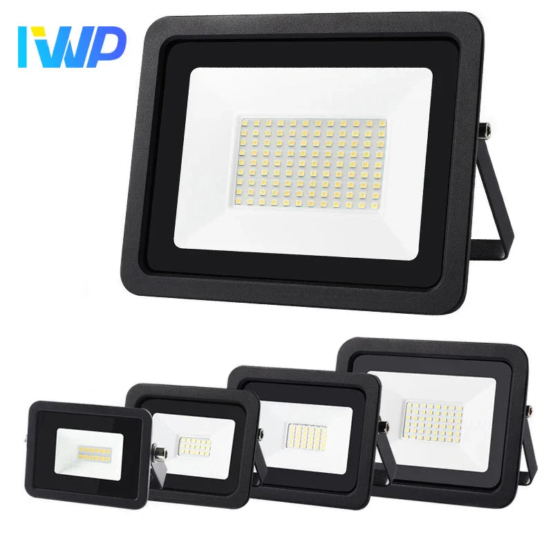 LED Flood Light 100W 50W 30W 20W 10W AC 220V Outdoor IP68 Waterproof Reflector - LED Flood Light