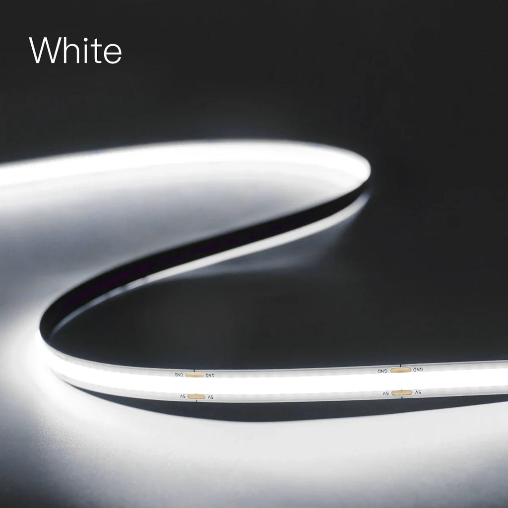 DC5V COB LED Strip Light with Dimmable Remote Control 1/2/3/5M White/Warm White USB LED - LED Strip Light - view 8