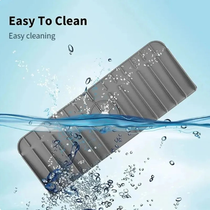 Silicone Drain Pad Multifunctional Sink Faucet Kitchen Drain Pad Thickened 37cm Splash - Kitchen Faucet - view 2