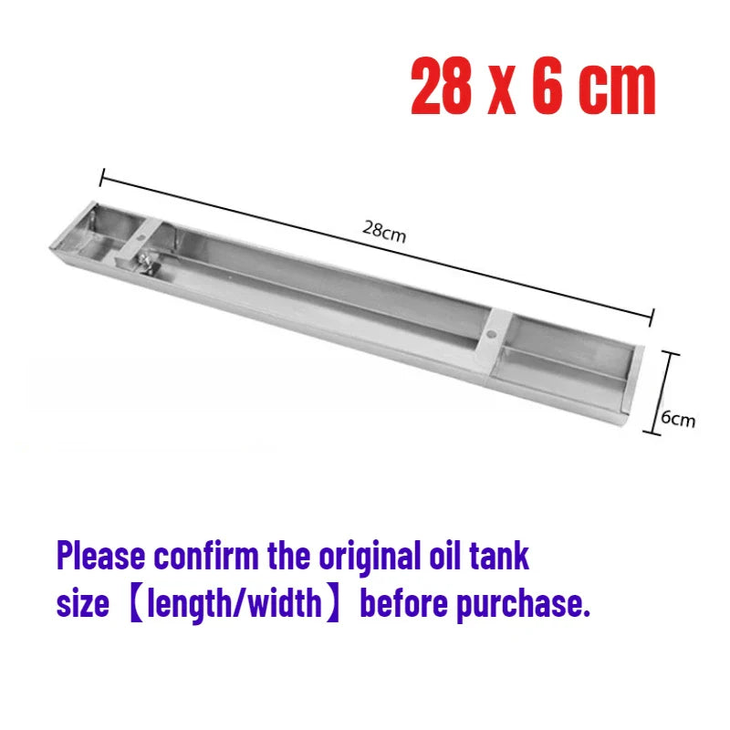 Adjustable Range Hood Oil Collecting Box Universal Stainless Steel Kitchen Range Hood - Home Improvement - view 8