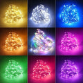 USB LED String Lights Copper Wire Fairy Warm White Garland Home Christmas Wedding Holiday - Home Improvement