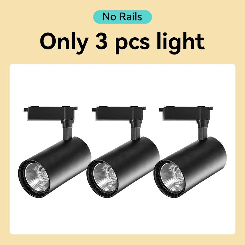 led Track Light Set Rail lighting Ceiling lamp Led Track Lamp Rail light spot - Lighting - view 8