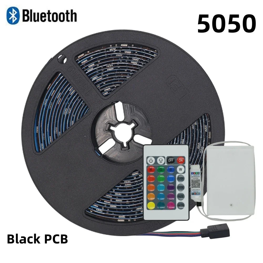 3AA Battery 5V RGB LED Strip 2835 5050SMD Bluetooth Flexible Lamp Tape Ribbon DIY - Kitchen Faucet - view 7