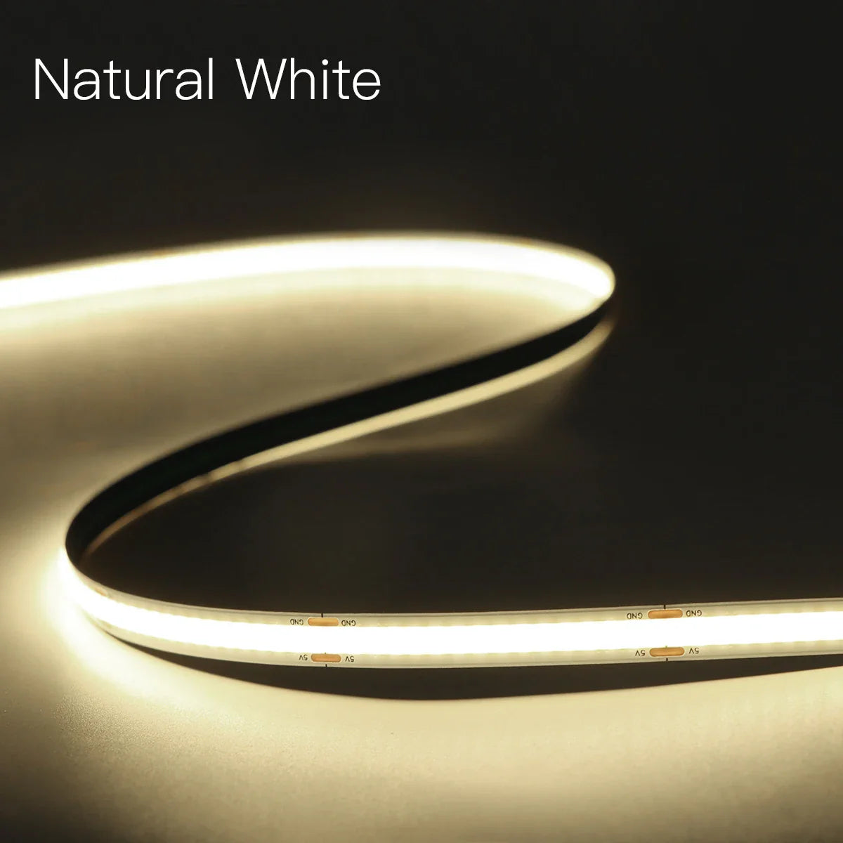 DC5V COB LED Strip Light with Dimmable Remote Control 1/2/3/5M White/Warm White USB LED - LED Strip Light - view 7