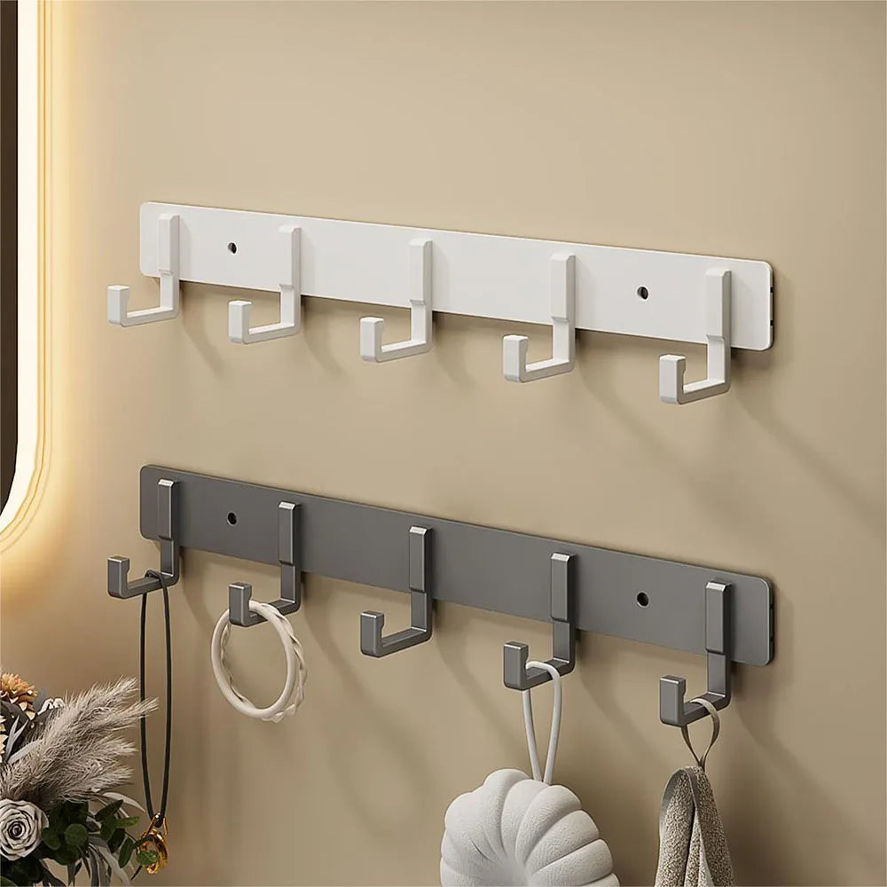 Kitchen space aluminum punch-free hooks are easy to install kitchen utensils storage - Organizer - view 2
