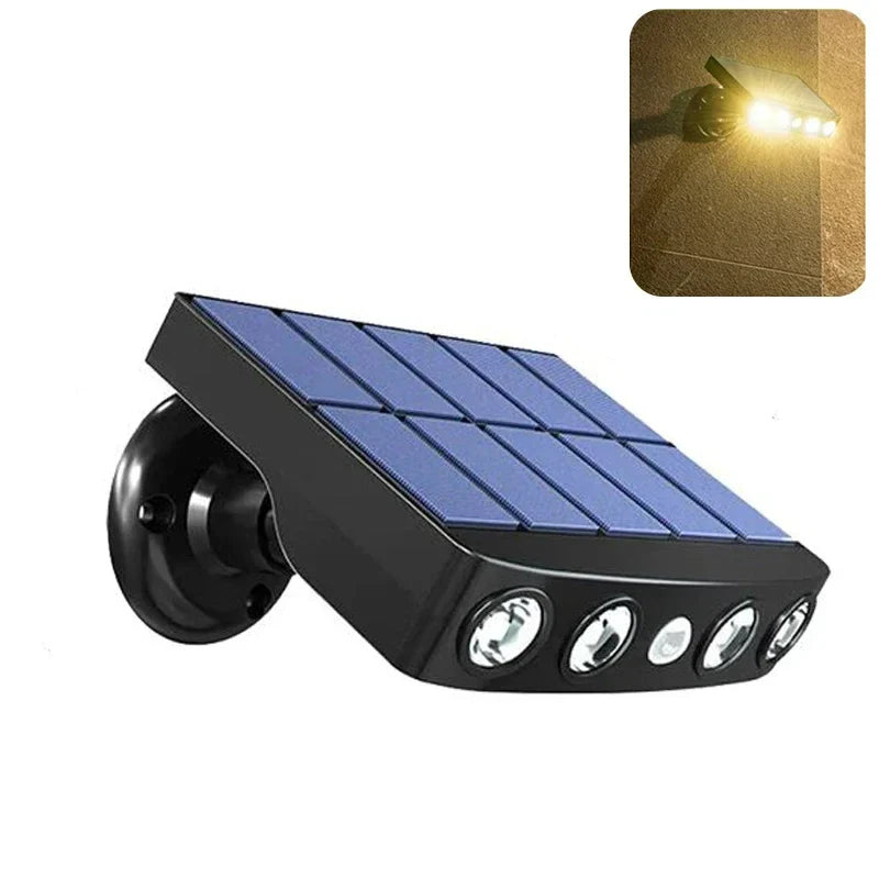 Powerful 4 LED Solar Security Lights Outdoor Decor Sensor Motion 3 Modes Street Waterproof - Solar Light - view 8
