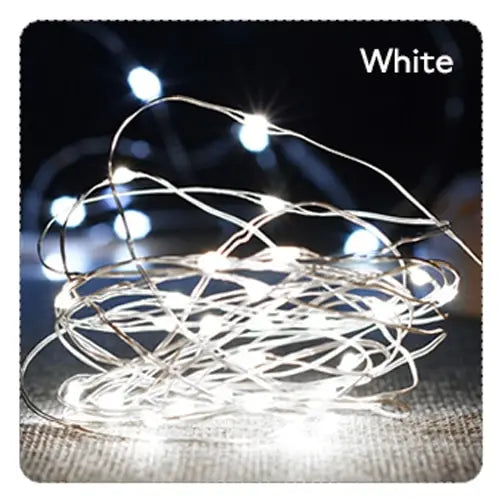 2m 3m 5m 10m Copper Wire LED Fairy String Lights Battery Powered Garland For - Home Improvement - view 8