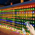LED Garland Fairy Light Garden Light String 6M 8 Mode USB Curtain Light Wedding - Window Treatment