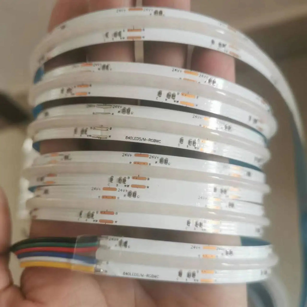 RGBCCT COB LED Strip Light 6pin 1m 2m 3m 4m 5m 24V Flexible High - LED Strip Light - view 8