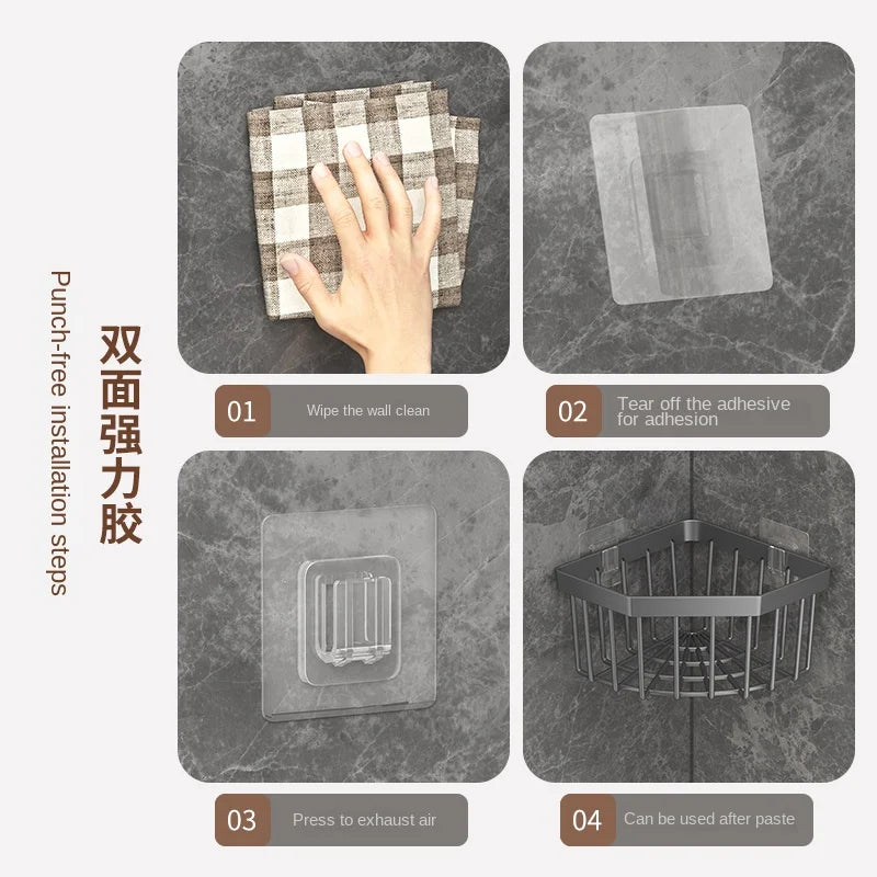 Kitchen drain basket storage basket faucet basket drain sponge double basket kitchenware - Kitchen Faucet - view 6