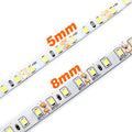 5mm 8mm LED Strip 2835 DC24V 12V 120LEDs/m Home Lamp Strips Red Ice Blue - LED Strip Light