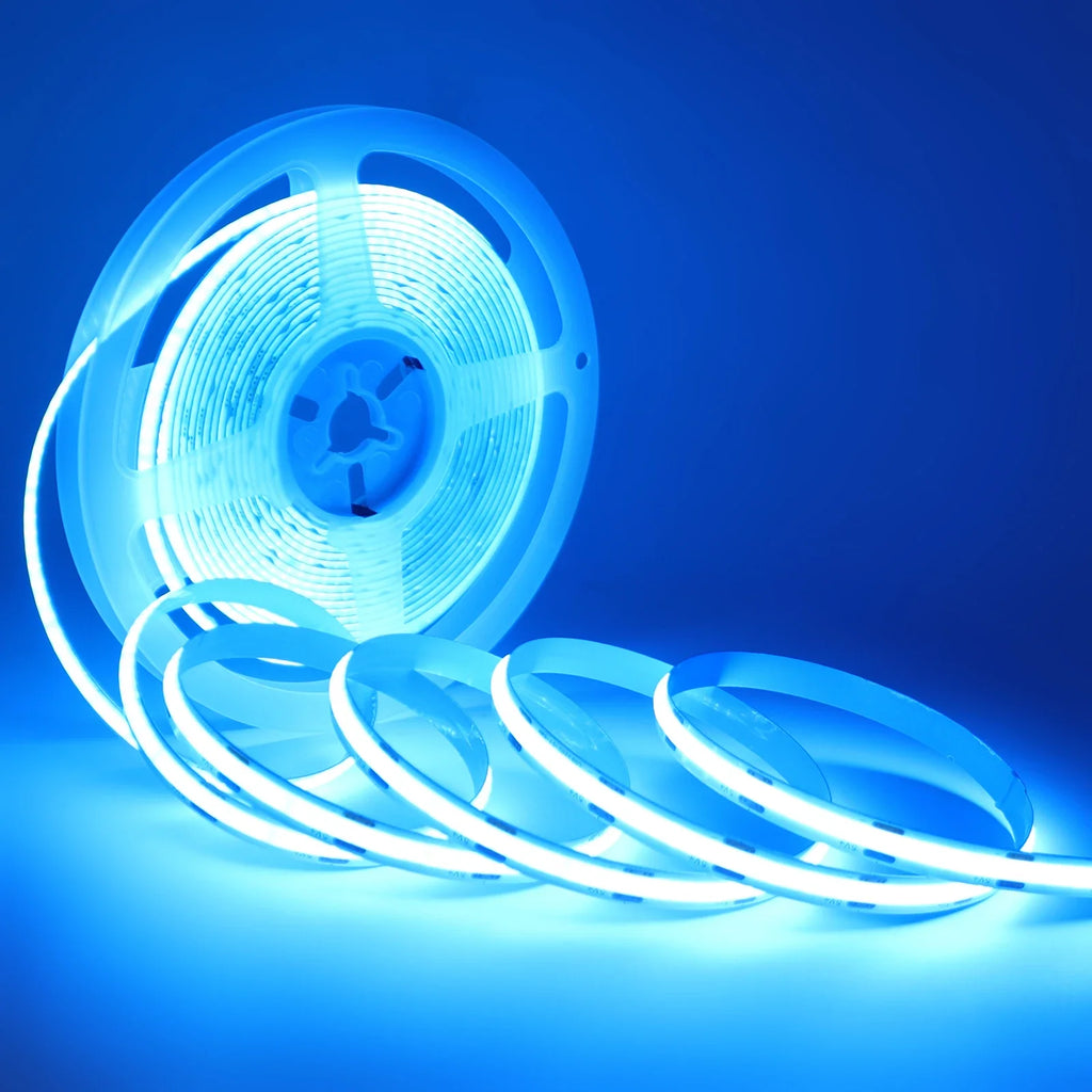 DC 5V USB COB Strip Width 8MM Flexible LED Strip Cabinet Light Lamp Home - Cabinet Organizer - view 5