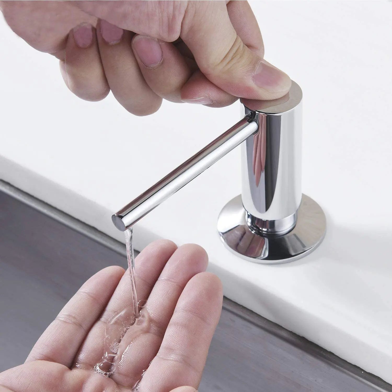 Samodra Brass Soap Dispenser Extension Tube Kit For Kitchen Accessories Bathroom Metal - Home Improvement - view 5